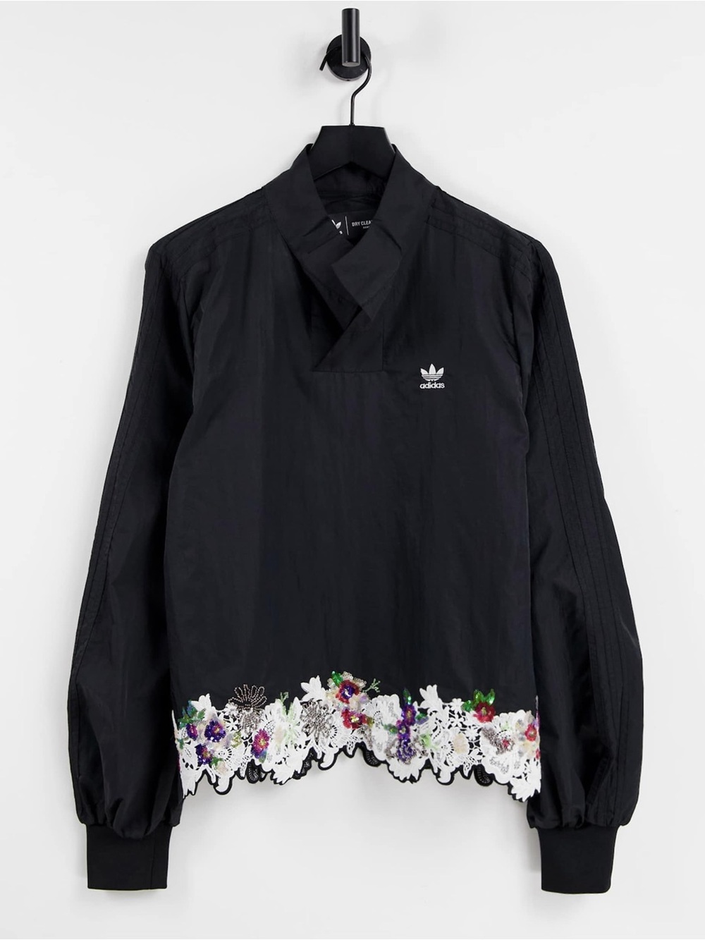 Nwt Adidas x dry clean only blouson top sz S - Picture 1 of 8